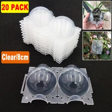 20Pcs Visible Plant Root Grow Layering Pod Balls High Pressure Propagation  Box