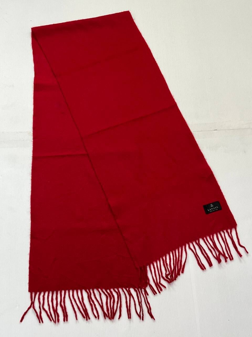 Authentic LANVIN COLLECTION Solid Plain Design On… - image 8