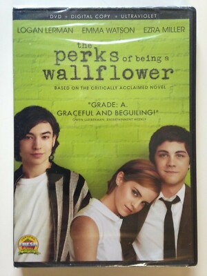 The Perks of Being a Wallflower (DVD, 2013,)(NEW) Logan Lerman, Emma Watson