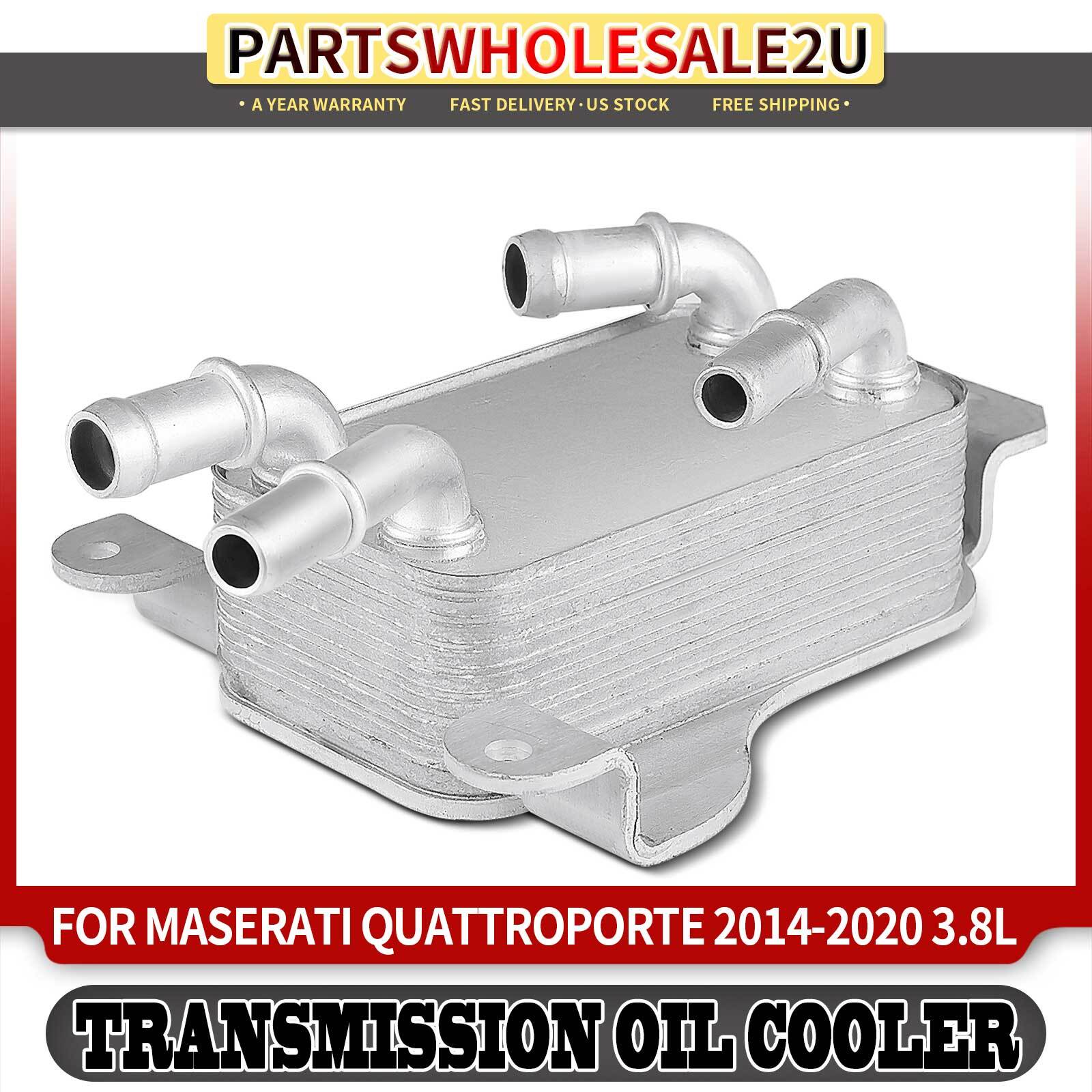 Transmission Oil Cooler for Maserati Quattroporte 14-20 3.8L Ghibli 14-19 3.0L