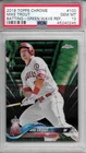 2018 Topps Chrome Mike Trout 11/99 Green Wave  Refractor PSA 10 GEM MINT #100