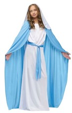 Biblical Virgin Mary Religious Christmas Child Costume