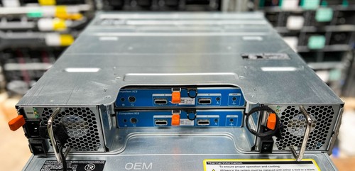 Dell Compellent SC220 Array Storage Enclosure 2.5" x 24-Bay 2xController 2xPSU - Picture 3 of 4