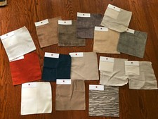 THEO 15 pieces Mixed Lot 9" Square Fabric Samples