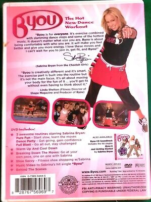 Sabrina Bryan: Byou The Hot New Dance Workout DVD Sabrina Bryan: Byou The Hot New Dance Workout DVD