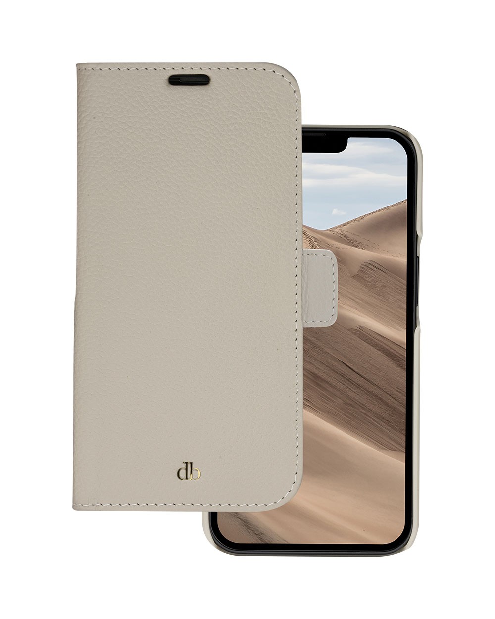 Étui iPhone 14 Plus cuir gris double fonction avec portefeuille magnétique New York