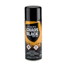 GW Citadel Spray Paint Chaos Black Spray 2021 Ed New