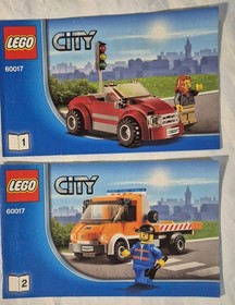 Lego City #60017 Flatbed Truck 2013 - 100% Complete with Instructions