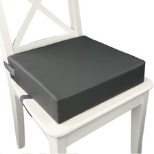 Toddler Booster Seat for Dining Table, Waterproof & Easy-to-Clean PU Cover, S...
