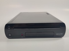 Nintendo Wii U Black 32GB Console Bundle GamePad & Cords NO HDMI
