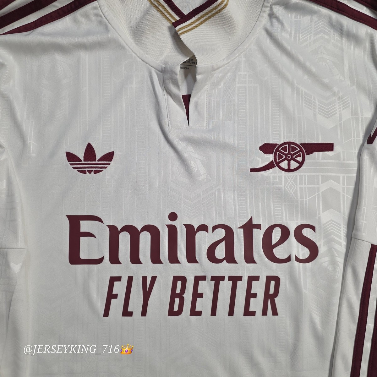 Adidas Arsenal FC Kai Havertz#29 2025/2026 Long Sleeve Third 3rd