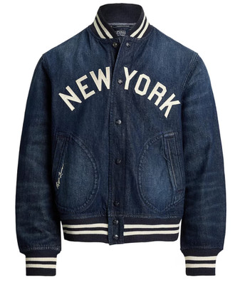 Polo Ralph Lauren x MLB New York Yankees Denim Jacket XL Limited Edition