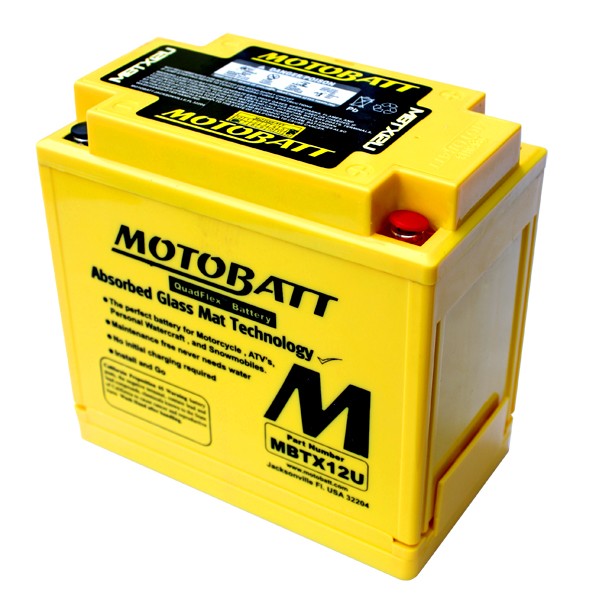MotoBatt AGM Battery 1994-97 fits Kawasaki ZX 900 B Ninja ZX-9R 1999-00 ZRX 1100