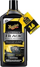 Meguiars Ultimate Black Plastic Restorer 16oz Bt 6cv