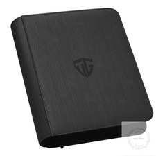 Toploader Binder,Holds 112 Toploaders, 4 Pocket Top Loader Binders for 3" x 4"