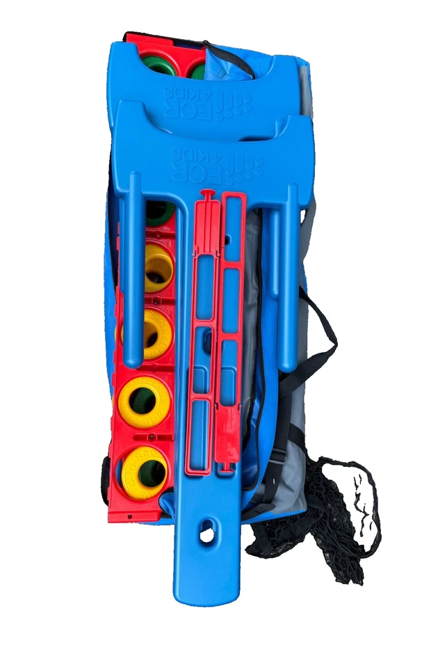 ECR4Kids 4 To Score Jumbo Game includes CATCH NET, CARRYING STORAGE BAG EUC Foto 3 de 4