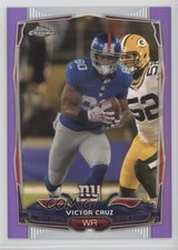 2014 Topps Chrome Retail Purple Refractor Victor Cruz #60 0k0