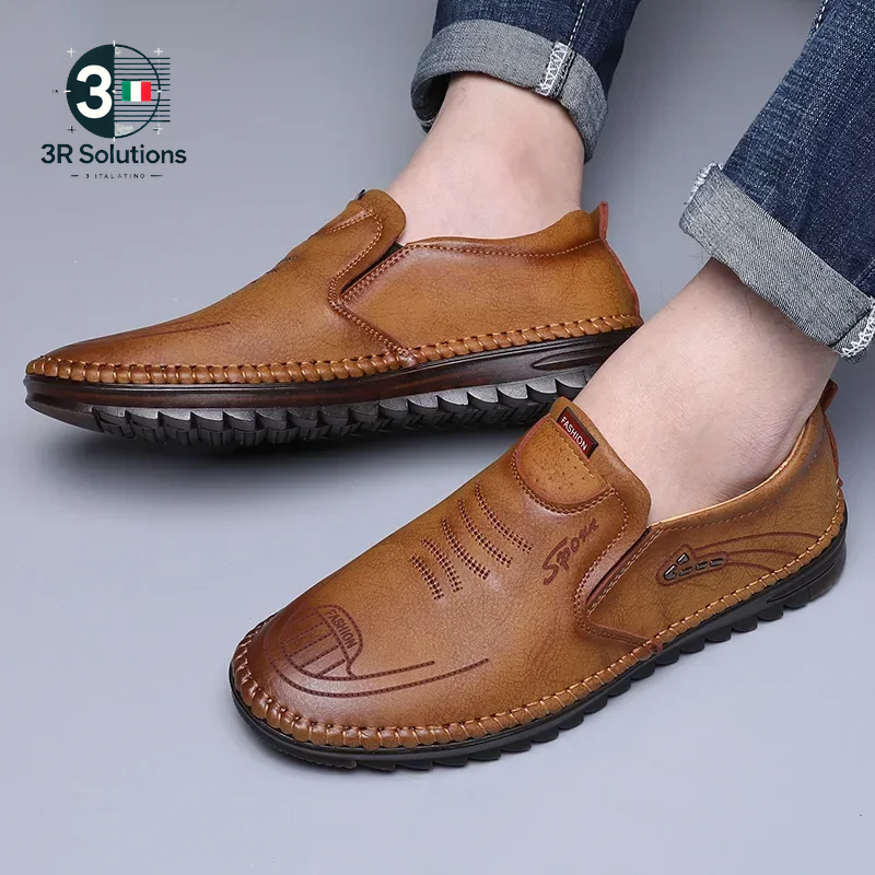 SAOLA Scarpe Da Uomo Di Alta Qualità Calzature in Pelle Fatte a Mano Scarpe Da Lavoro