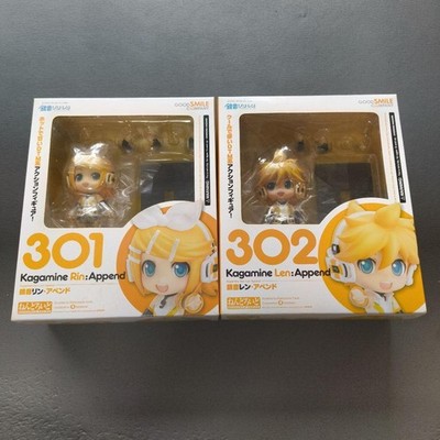 Nendoroid Kagamine Rin & Len Append Set Figure Good Condition