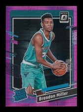 2023-24 Donruss Optic: #219 Brandon Miller Purple Ref DP RC NM-MT OR BETTER