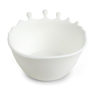 Genuine Fred SPILT MILK Cereal Bowl, Fun and Unique Design, Soft, Flexible, Dura
