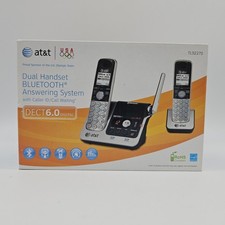 AT T TL92270 Dual Handset Bluetooth Answering System DECT 6.0 Brand New In Box
