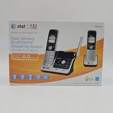 AT&T TL92270 Dual Handset Bluetooth Answering System DECT 6.0 Brand New In Box