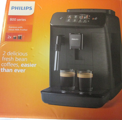 Philips Series 800 EP0824 Kaffeevollautomat Schwarz Neu und OVP
