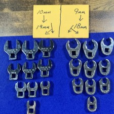 Snap-on 2 Sets Crowfoot Wrenchs- Best Steal On Ebay 324.99 - Mint Cond.