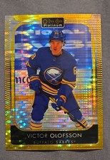 2021-22 O-Pee-Chee Platinum - Victor Olofsson #118 Seismic Gold /50