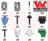 VAN Wezel 0989793 Montagesatz FüR StoßFäNger FüR Citroen