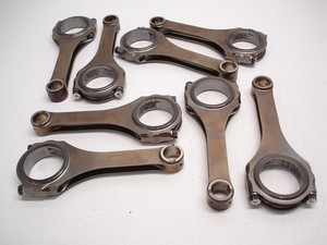 NASCAR PANKL 6.200" CONNECTING RODS 1.976"-1.850"-.890" WIDE-.827" CARRILLO #527