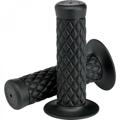 Biltwell Thruster 7/8'' (22 mm) Agarres Manillar de TPV Goma - Negro
