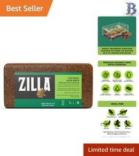 Sustainable Coconut Fiber Bedding Brick for Reptiles - 100 Organic, 1.3 lbs