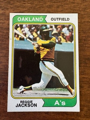1974 Topps Reggie Jackson  #130 Excellent HOF