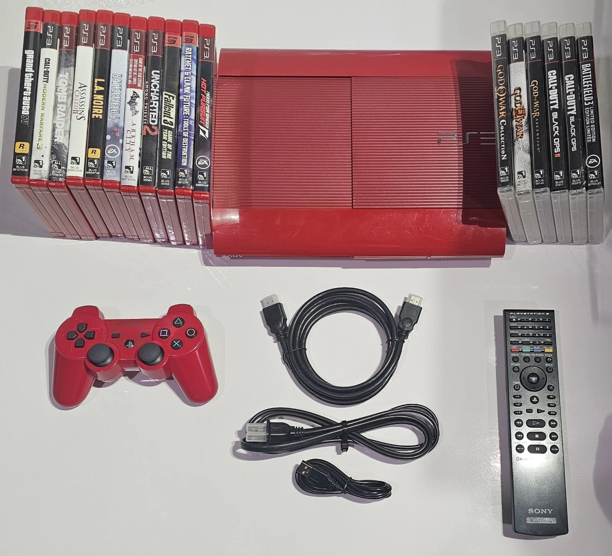 PlayStation 3 - Super Slim Composite RCA Video Game Home Consoles