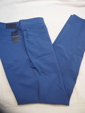 Peter Millar Crown Crafted 5 Pocket Bingham Tailored Fit Pant 185 33 x 32 Blue