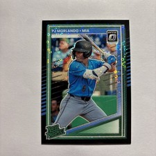 2025 Panini Donruss - Optic Rated Prospects PJ Morlando #168 Black Velocity
