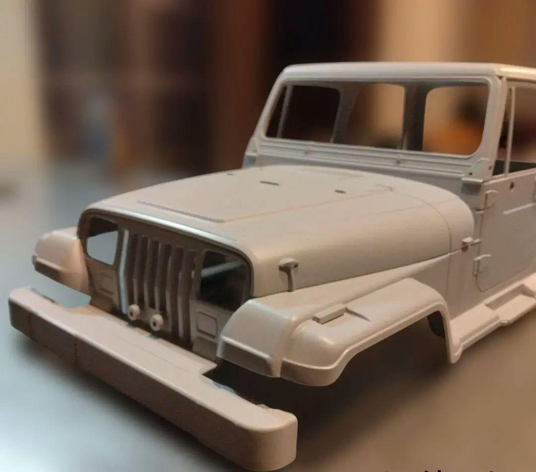 GW SALE タミヤ 1/10 ジープ ラングラー YJ ボディ サフ済 Tamiya 1/10 Jeep Wrangler YJ Body (Primed) From Japan | eBay