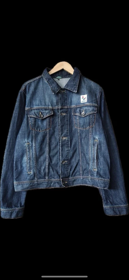 Chaqueta vaquera 96’ M Benetton para hombre, hecha en Túnez Foto 2 de 4