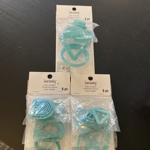 Bead Landing Clay Grid Cutters set of 3 New