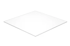 White Translucent 55% Acrylic Sheet 1/4" Thick Plexiglass Panel for DIY Projects