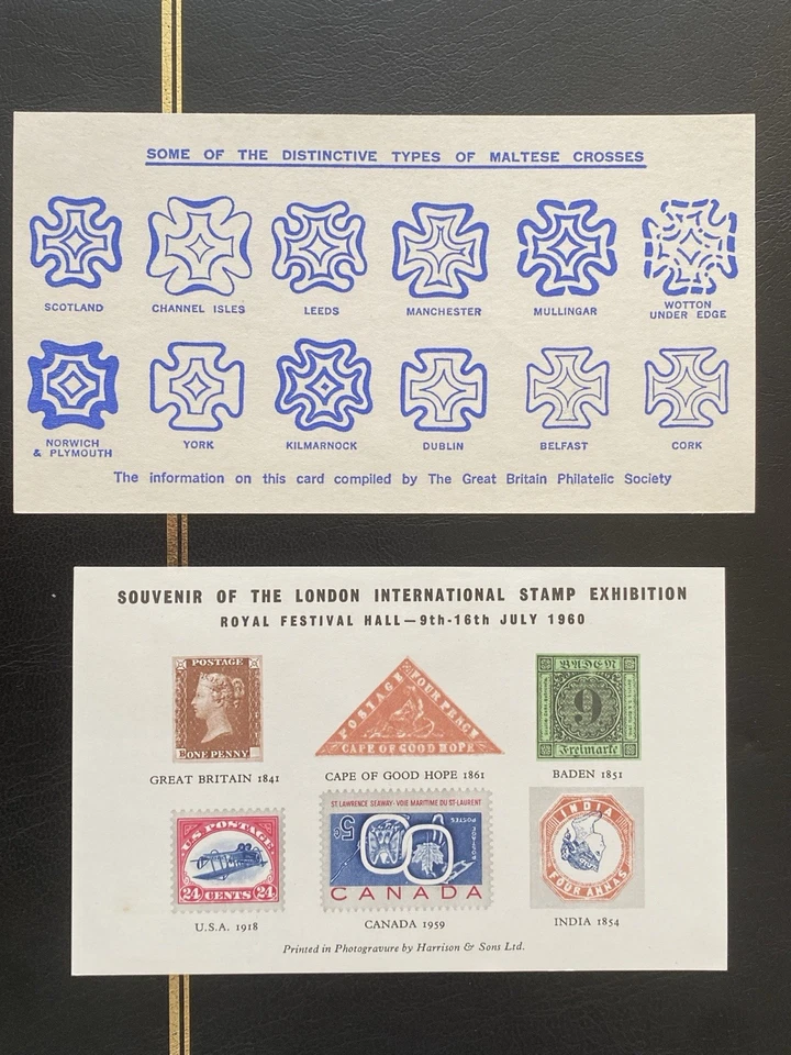 GB London International Stamp Exhibition 1960 cubiertas x2 con eslogan cancelaciones e ins. Foto 4 de 4
