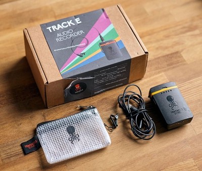 Tentacle Sync Track E Portable Audio Recorder Used, Some Paint Wear & SD Cover