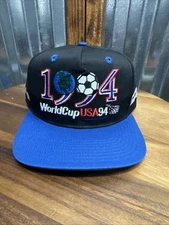 Vintage World Cup USA 1994 USA Colors Twins Enterprise Hat Snapback Cap New