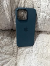 Genuine Apple Silicone Case w/ Magsafe For iPhone 16 Pro Max- Green
