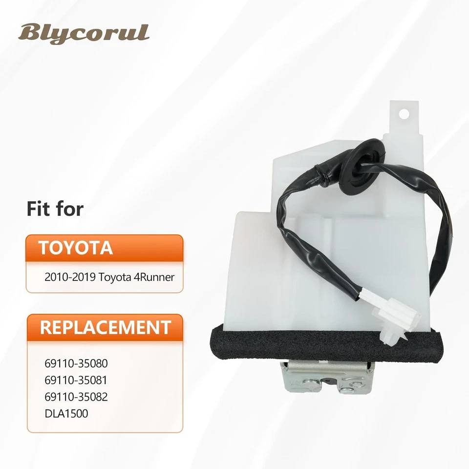 Rear Trunk Latch Actuator, Compatible with 2010-2021 Toyota 4runner, Rear...  - Image 2 of 4