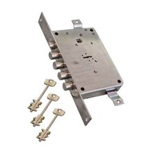 SERRATURA 9010 CERUTTI TRIPLICE DOPPIA MANDATA CON 1/2 GIRO VERSIONE SINISTRA