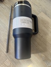 Stanley Quencher H2.0 40oz Black Tumbler Handle, Lid & Straw Travel Hot Cold
