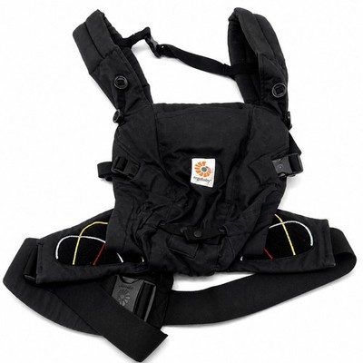 Ergobaby Adapt Babytrage Onyx Black Baumwolle Tragehilfe